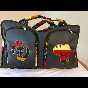 Tote/travel bag made in Ghana, West Africa.